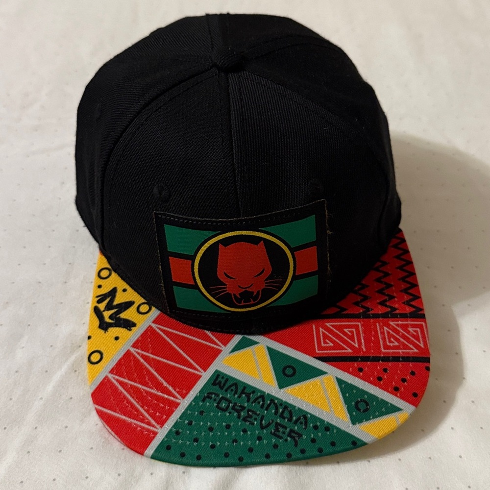 Marvel Black Panther Wakanda Forever Hat